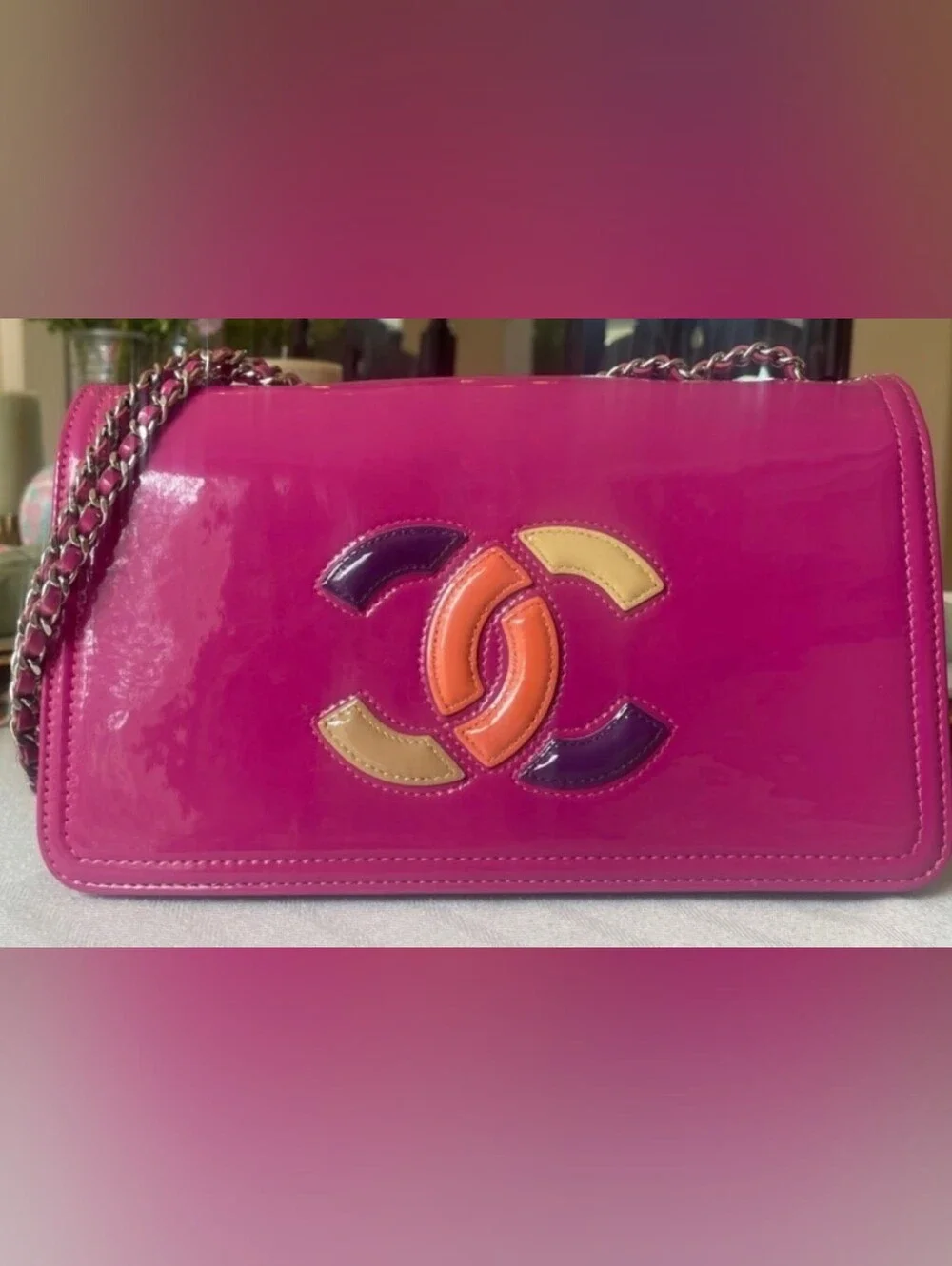 For Trade Chanel Pink Lipstick Bag